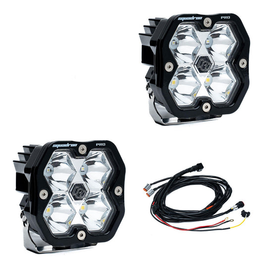 Squadron 2.0 Pro Black LED Auxiliary Light Pod Pair