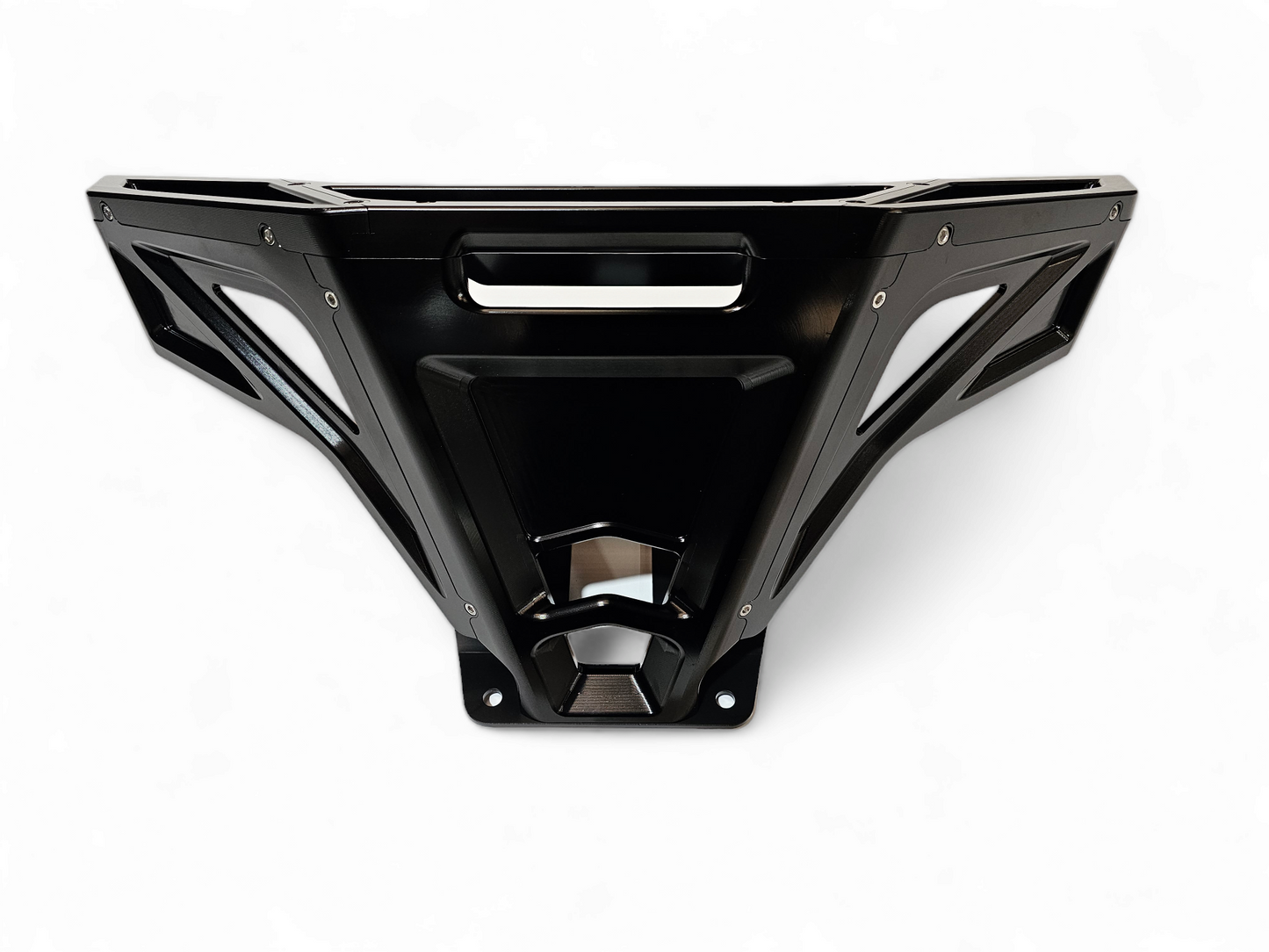 2022-2026 Polaris RZR Pro R, Pro S, Turbo R Machined Billet Front Winch Bumper (Black Anodize)