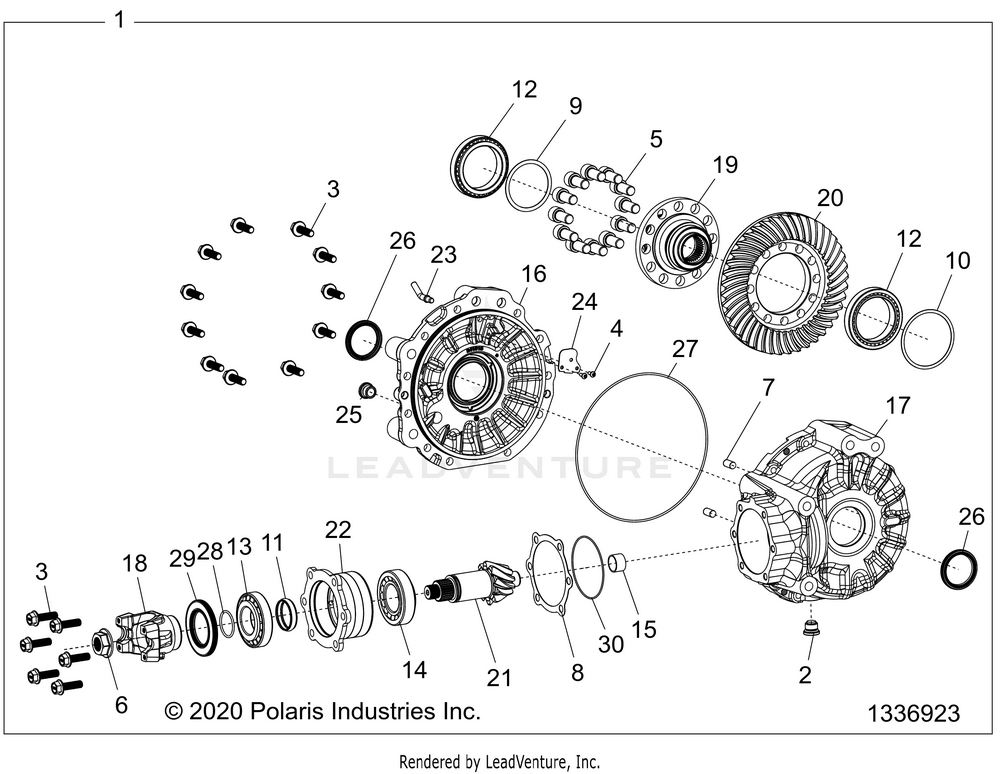 #17 CASE-MACHINED 3239263