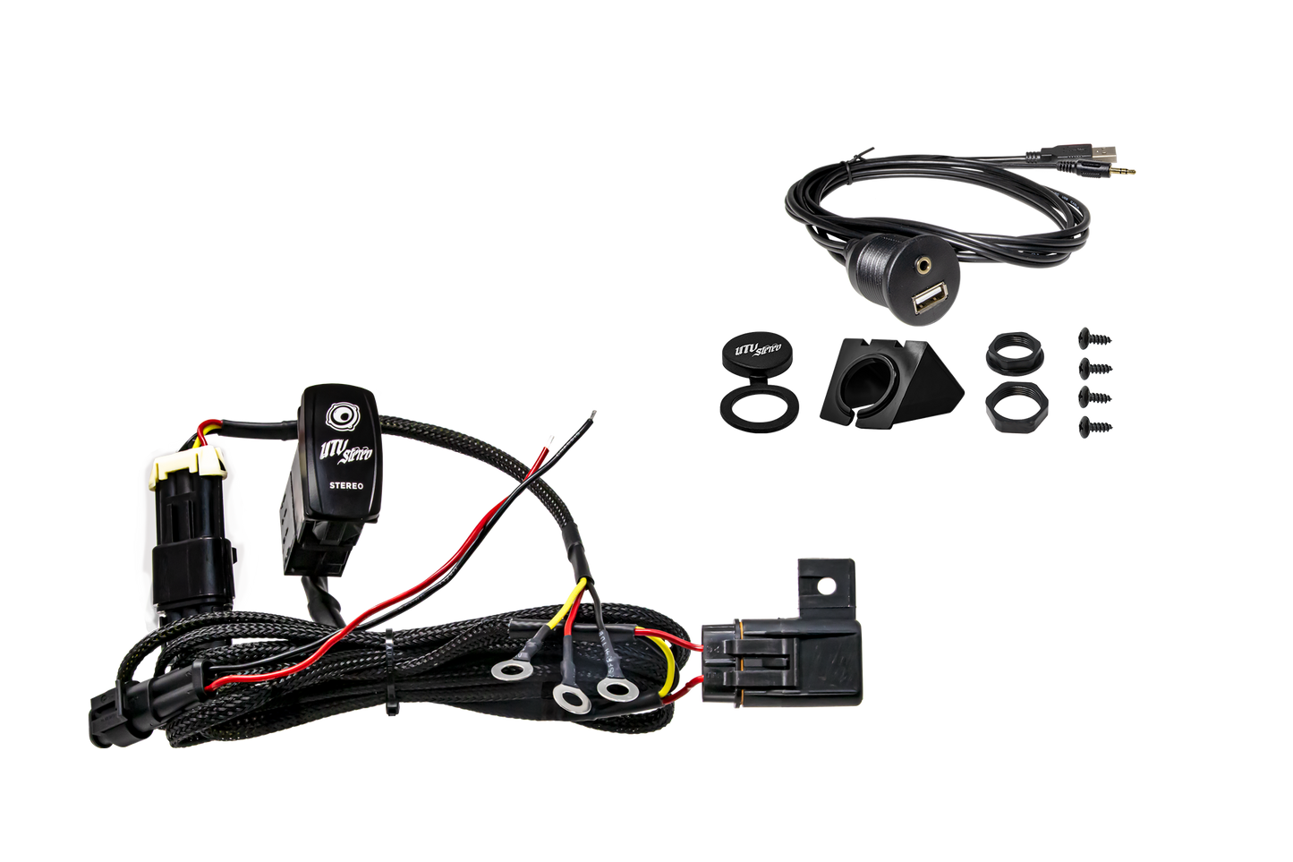 '26 RZR® Pro Series Head Unit Mount | UTVS-PRO2-HUMT-104-DASHKIT-RKR