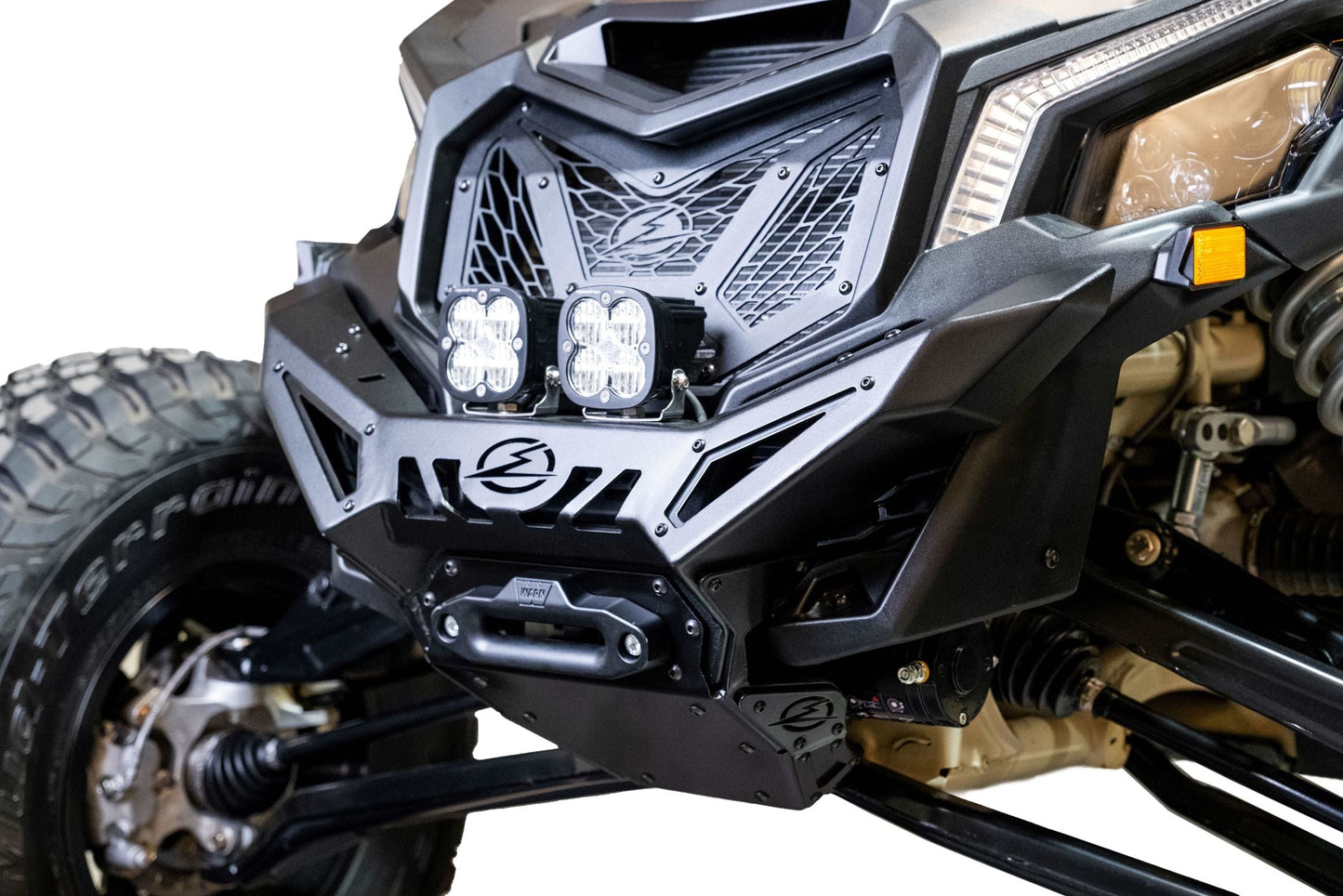 2017-2026 Can Am X3 Maverick Volt Series Winch Front Bumper