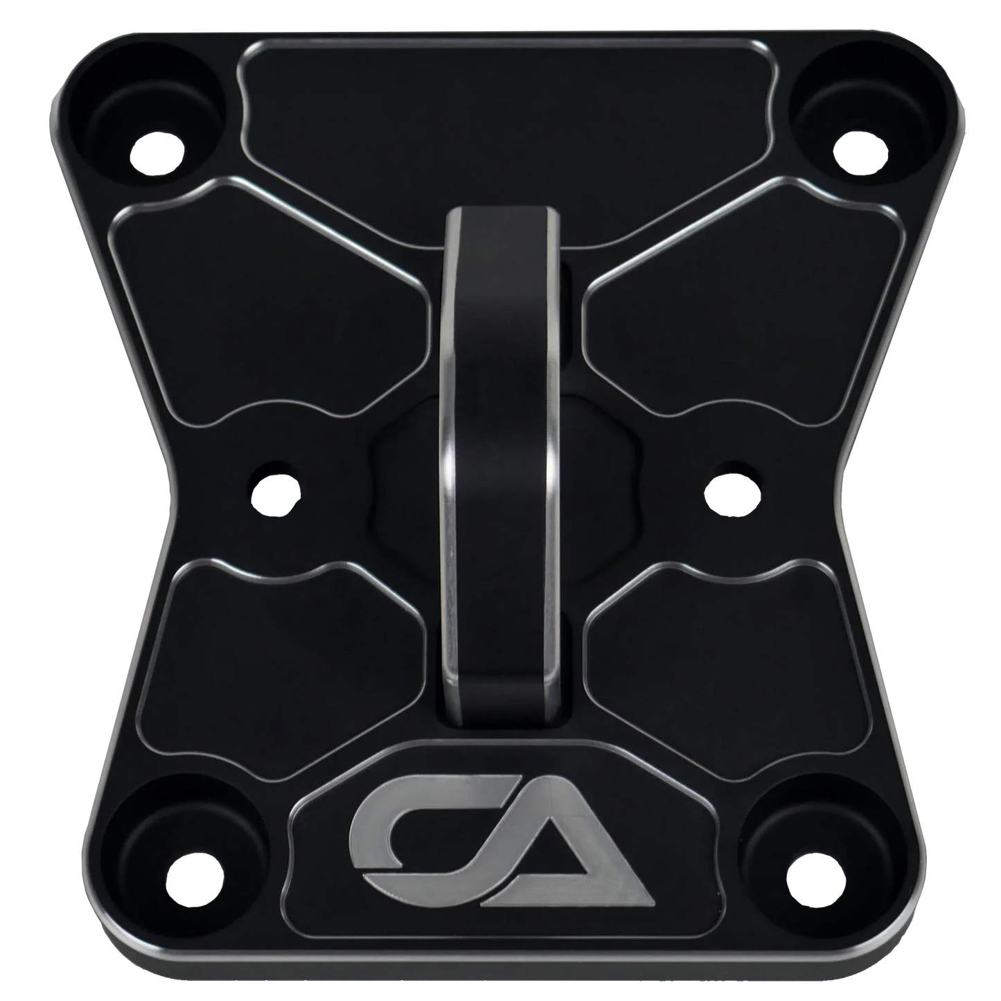 Gen 2 Pull Plate for Can-Am Maverick X3 by CA Tech, Black