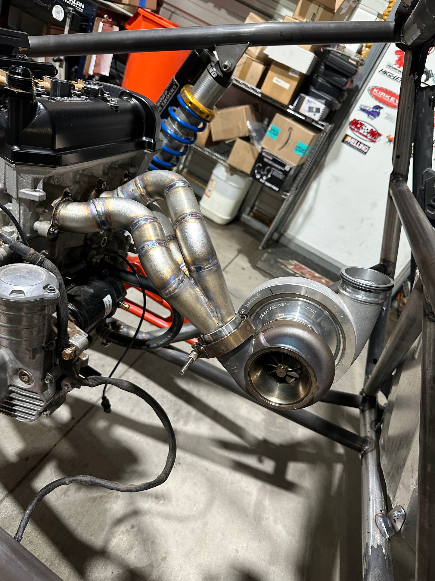 CANAM X3 Center Mount Turbo Manifold