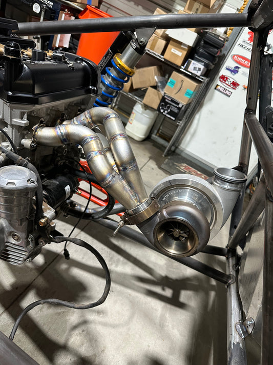 CANAM X3 Center Mount Turbo Manifold