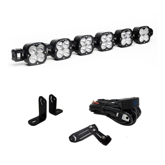 XL Pro Linkable Sport Roof Mount Kit 20-26 RZR Pro XP 22-24 RZR Turbo R (Multi-Pattern, Clear) Baja Designs