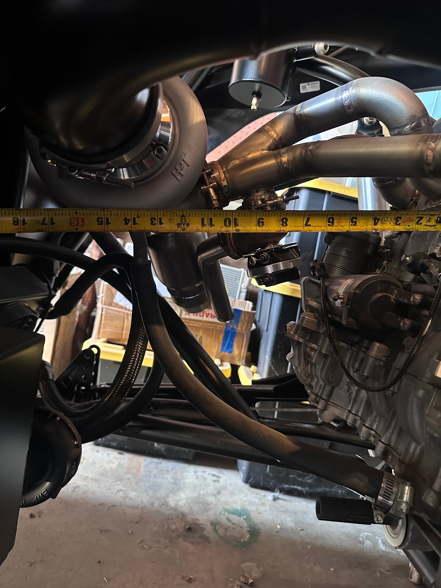 CANAM X3 Center Mount Turbo Manifold