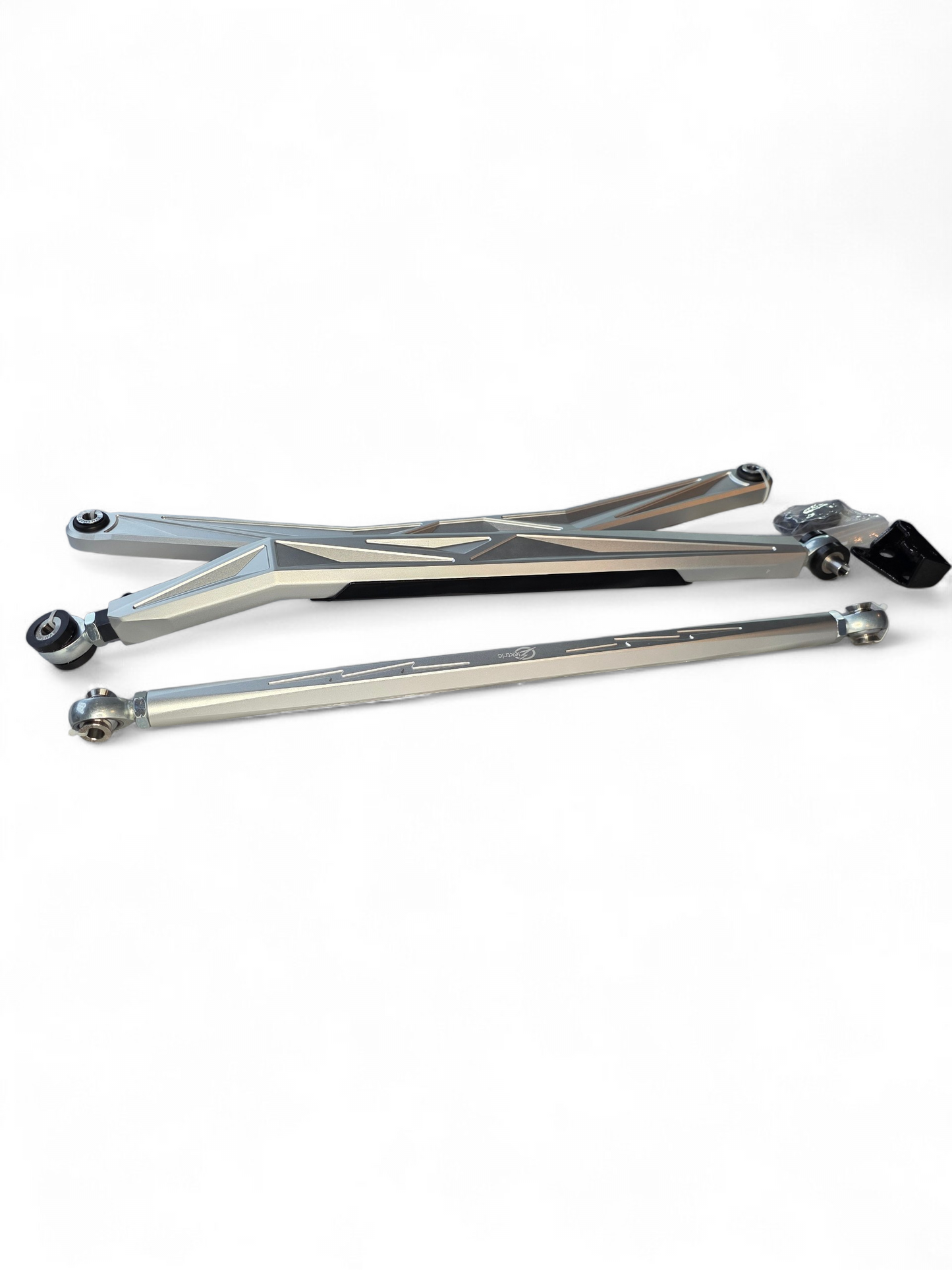 2024+ Can Am Maverick R High Clearance Adjustable Radius Rods (Anodized Clear)