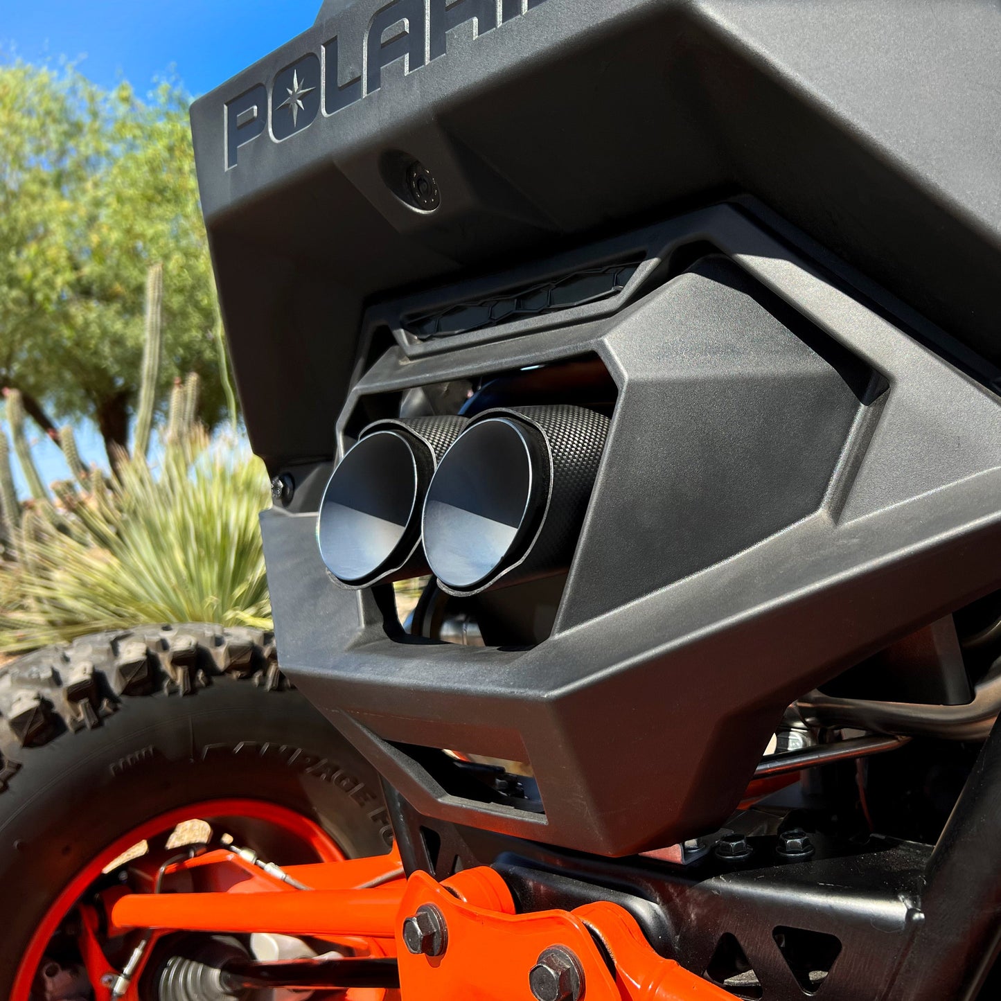 Polaris RZR Pro R Magnum Twin-Exit Exhaust