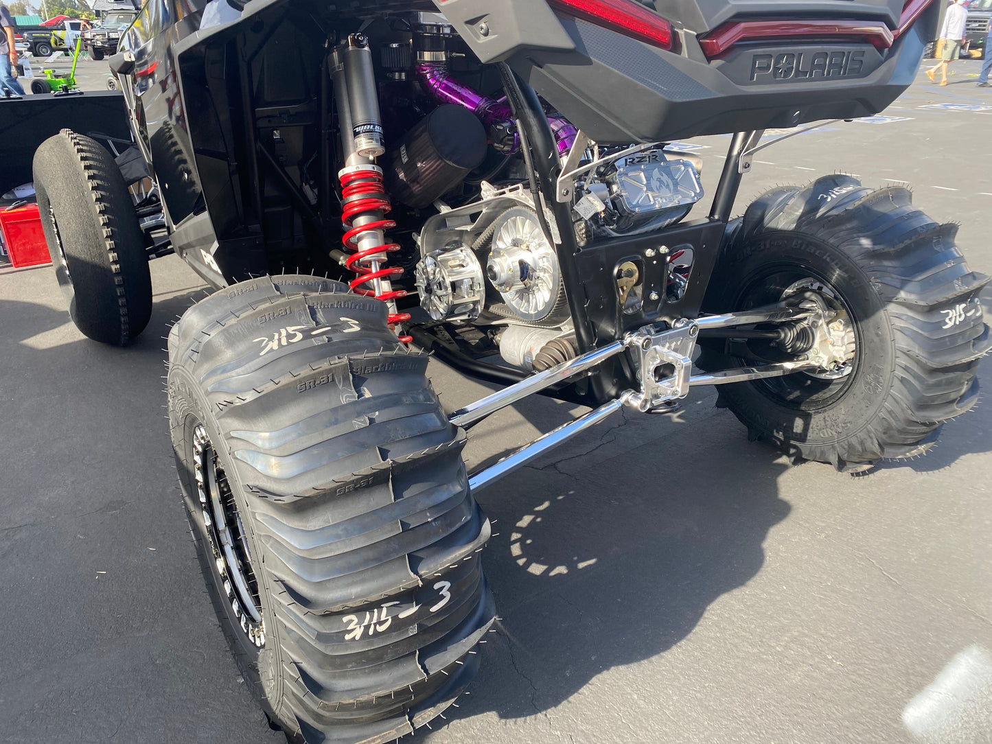 RZR XP1000 rear pull plate