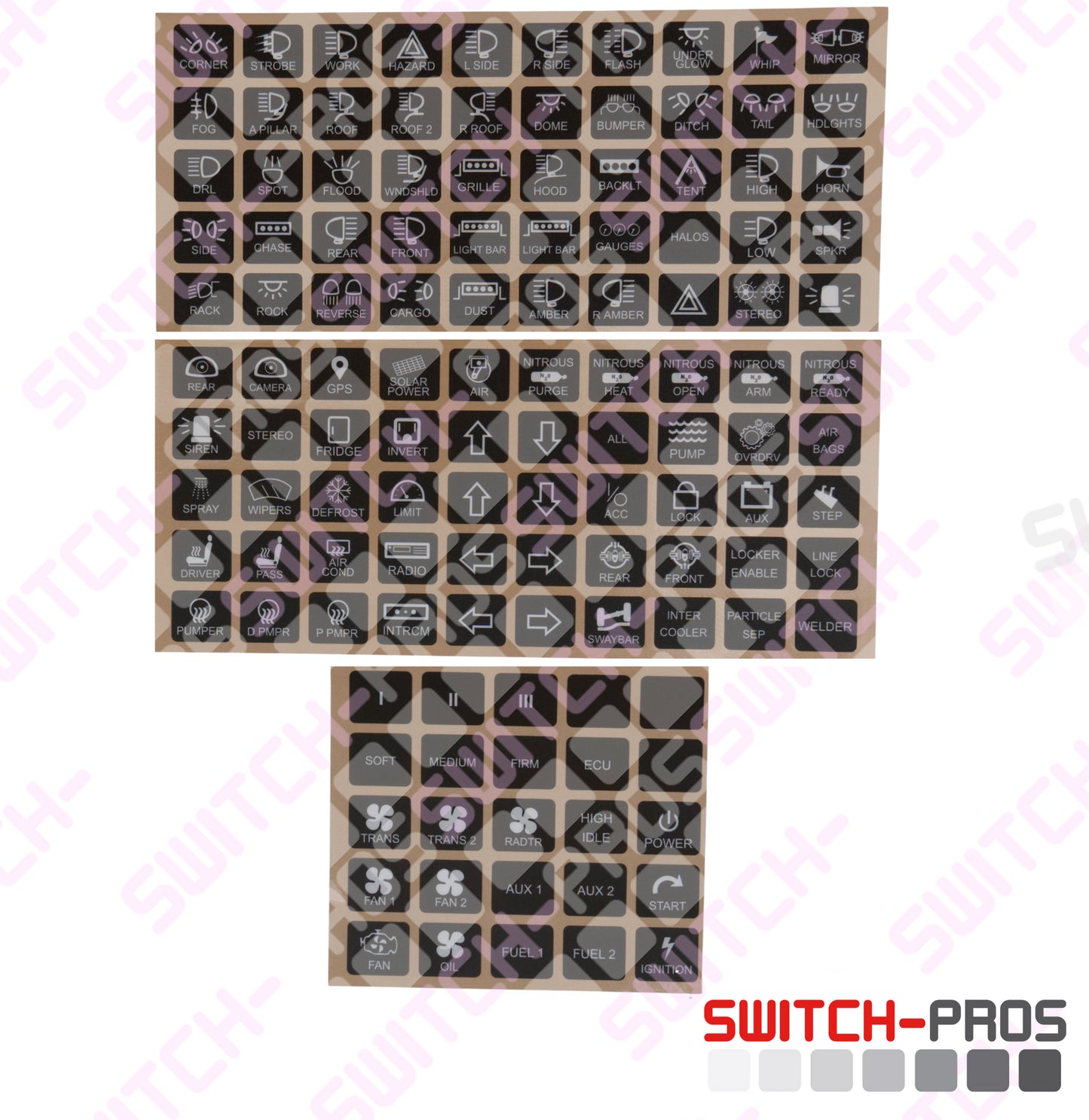 Switch-Pro SP9100 SWITCH PANEL POWER SYSTEM