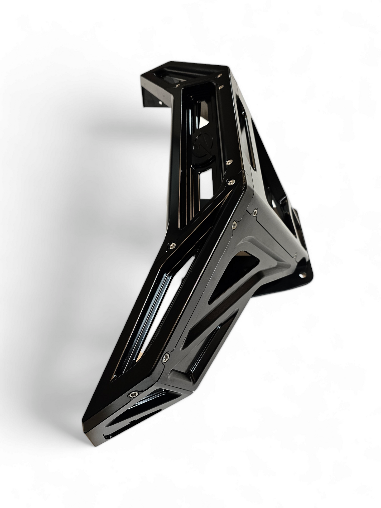 2022-2026 Polaris RZR Pro R, Pro S, Turbo R Machined Billet Front Winch Bumper (Black Anodize)