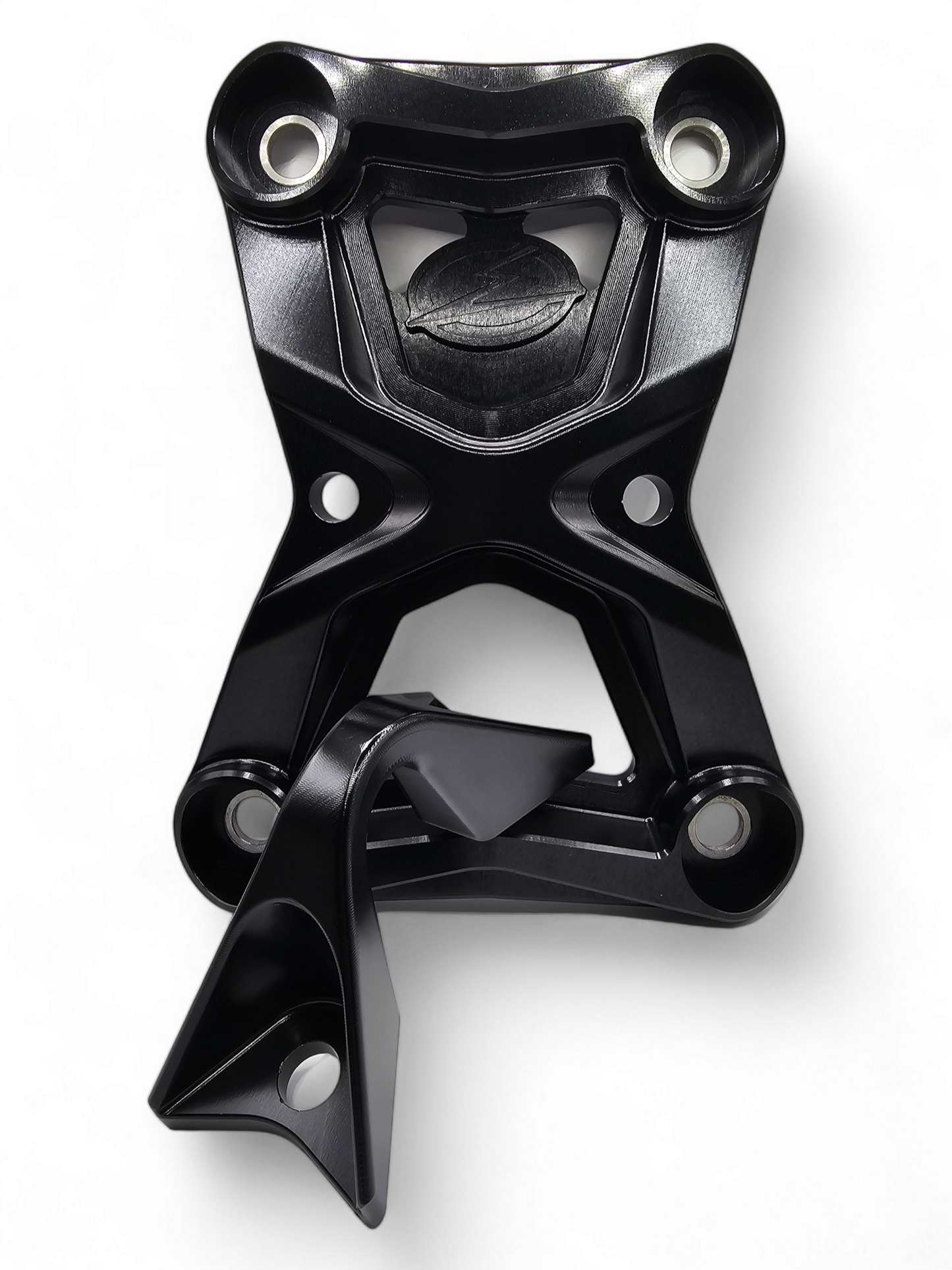 2022-2026 Polaris RZR Turbo R/Pro R Radius Rod Plate with Tow Hook Black