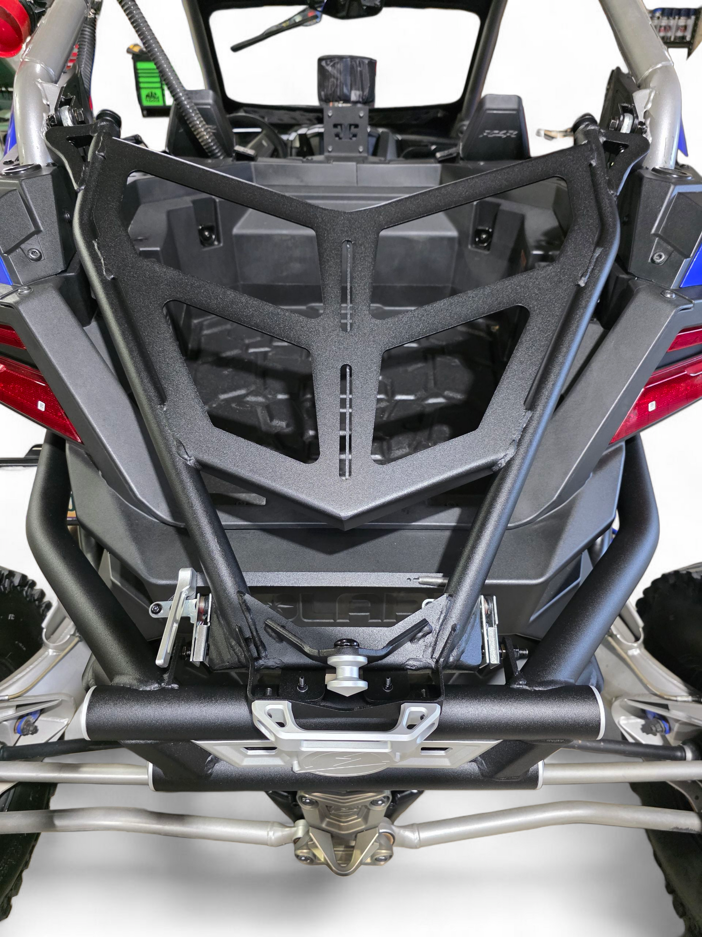 2022+ Polaris RZR Pro R Amp Rear Tire Rack Rear Bumper Combo