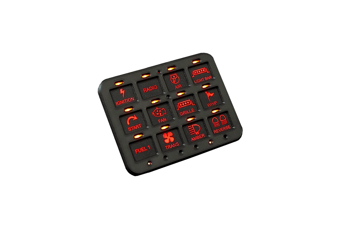 3 Power R Switch Panel Switch-Pros® RCR-FORCE® 12 Switch Panel Power System – T-KLAN FABRICATION