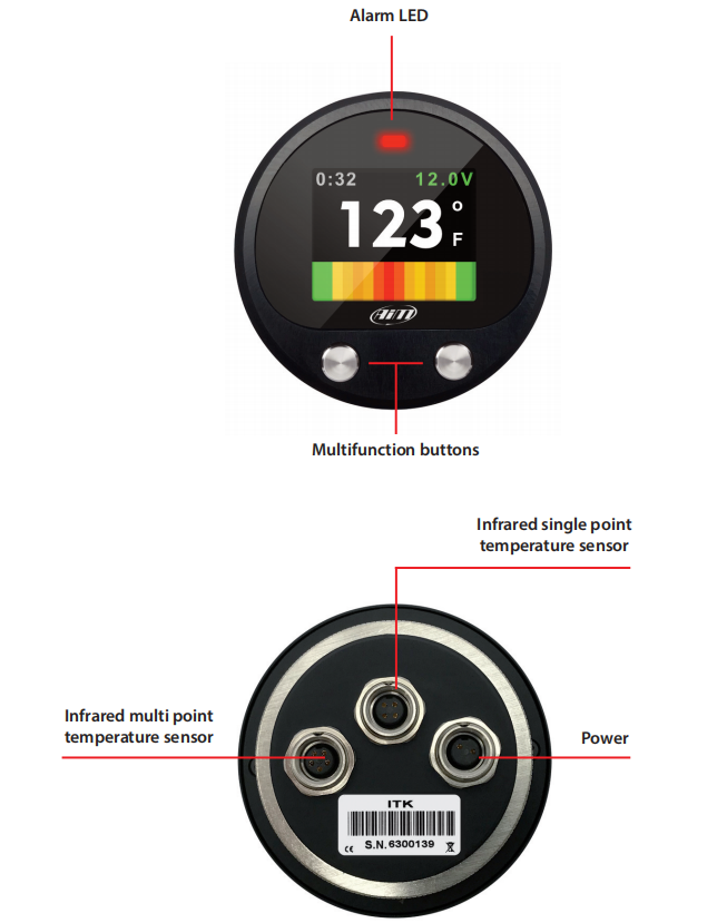 WSRD CVT Belt Temp Gauge | Can-Am X3 & Polaris RZR