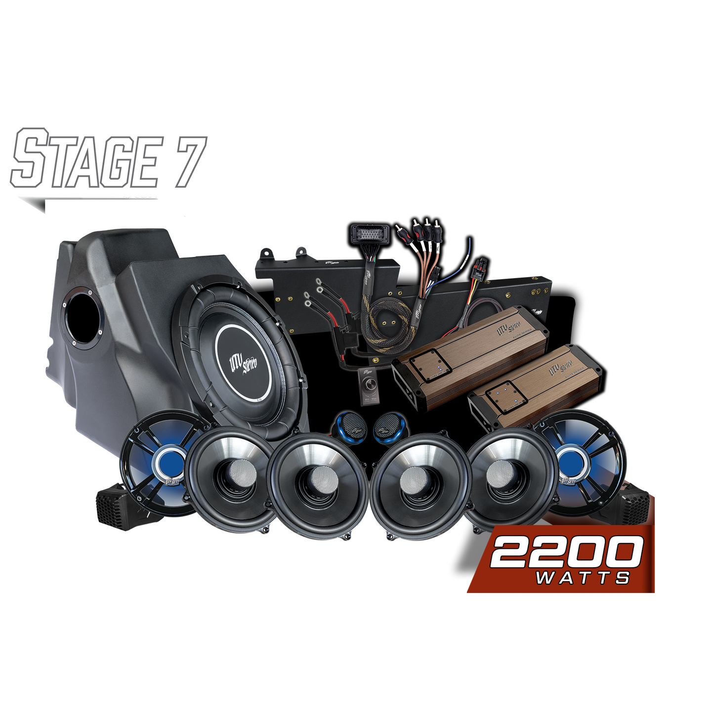 '25-'26 RZR® Pro Series Ride Command® Stage 7 Stereo Kit | UTVS-PRO2-S7-RC