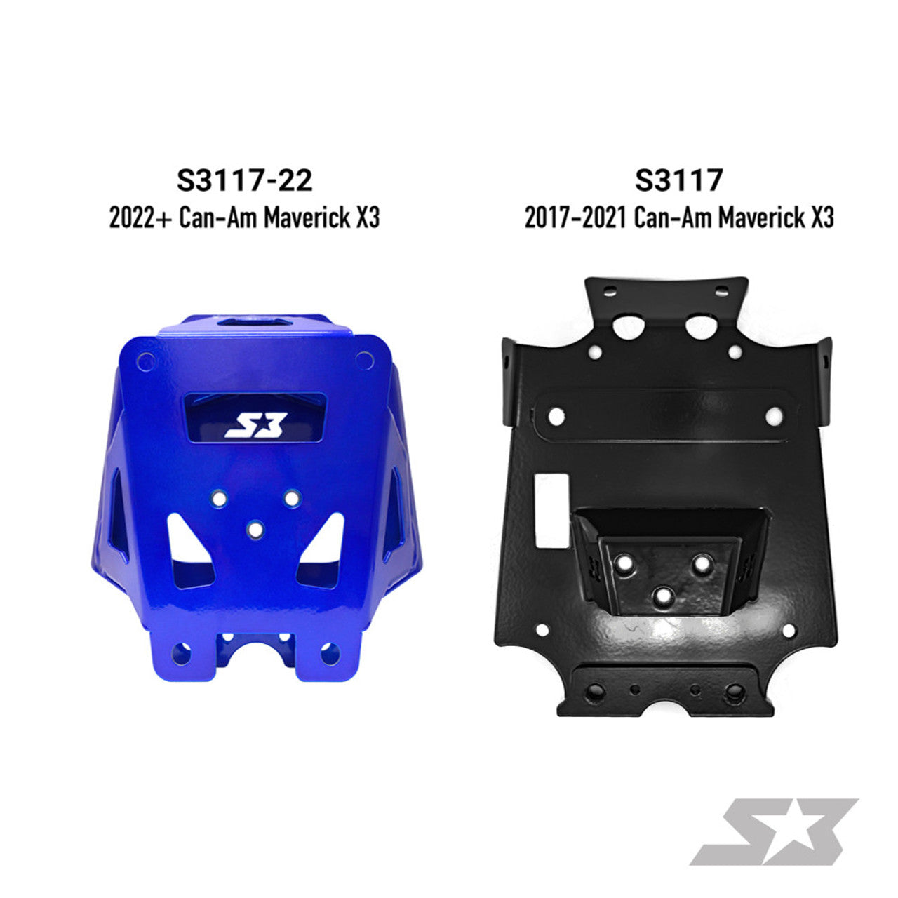 Can-Am Maverick X3 Front Gusset Kit by S3 Power Sports