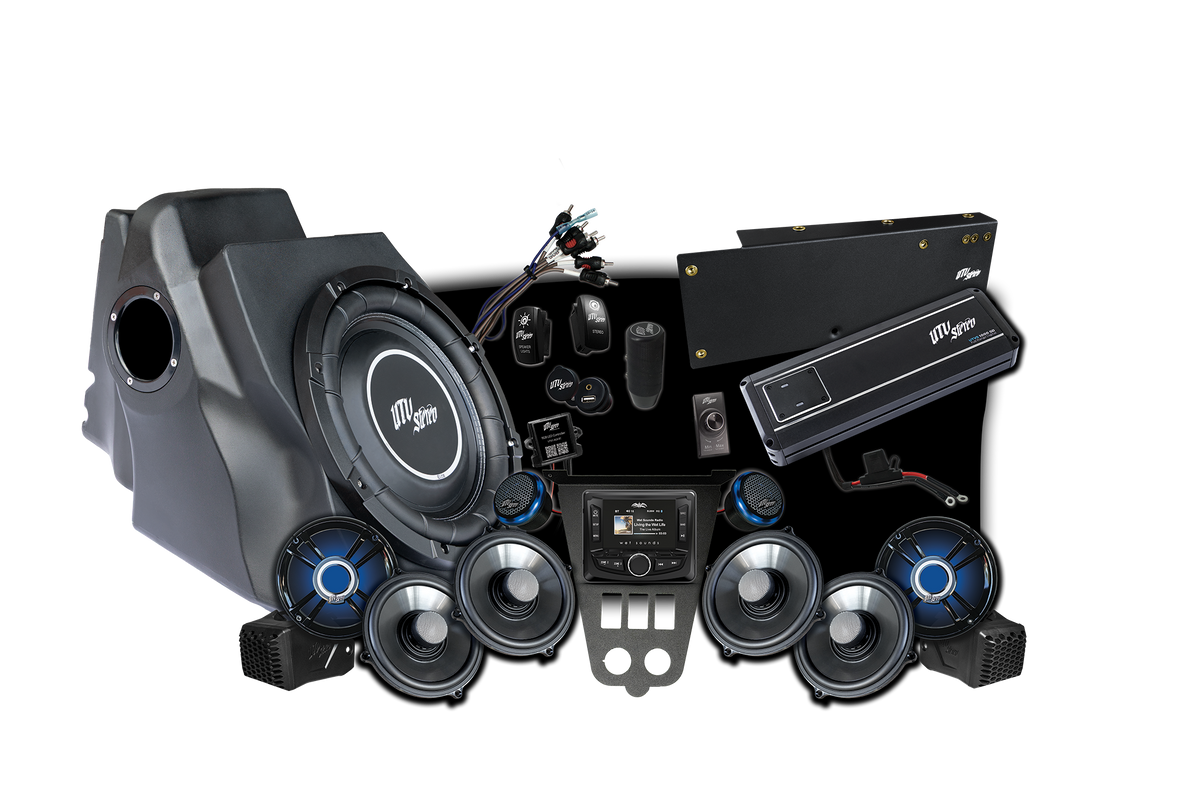 Custom Rzr Stereo 2025+ Polaris RZR Stage 6 Stereo Kit | Pro Series - Signature | UTV ...